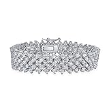 Algopix Similar Product 6 - Bling Jewelry Bridal Wide Cubic
