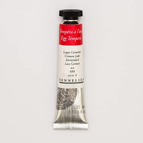 Algopix Similar Product 7 - Sennelier Tempera Paint 21ml Crimson