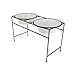 Algopix Similar Product 20 - Platinum Pets Modern Double Diner