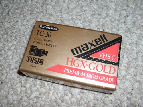Algopix Similar Product 4 - Maxell VHSC Video Tape Cassette 30