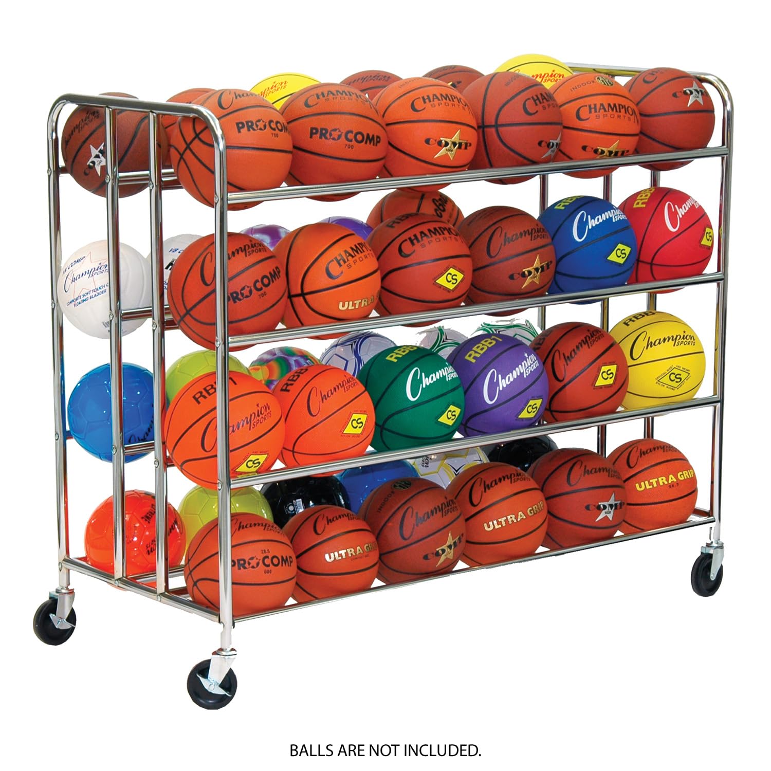 Algopix Similar Product 13 - Champion Sports Double Wide Four Tier