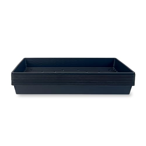Algopix Similar Product 18 - 10 Plant Growing Trays No Drain Holes