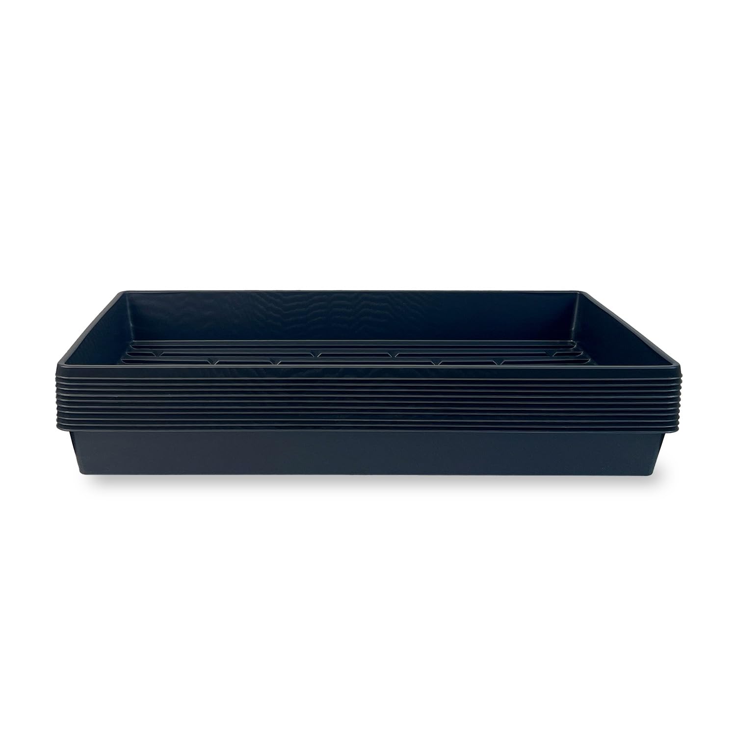 Algopix Similar Product 3 - 10 Plant Growing Trays No Drain Holes