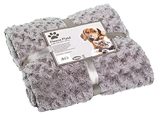 Algopix Similar Product 20 - Nobby Super Soft Fleece Plaid with Paw