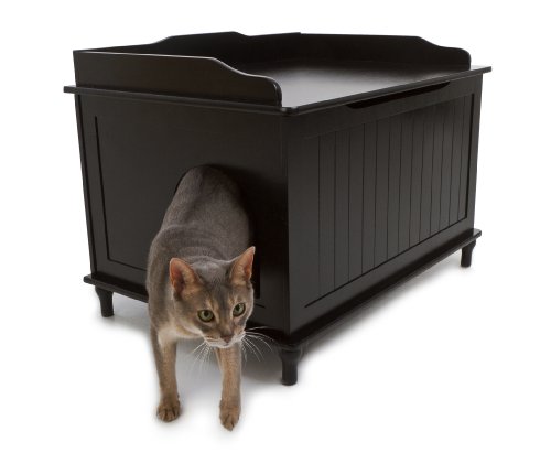 Algopix Similar Product 14 - Designer Catbox Litter Box Enclosure in