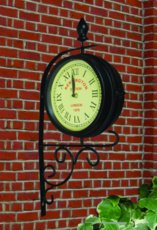Algopix Similar Product 12 - Dual Faced Victorian Garden Clock