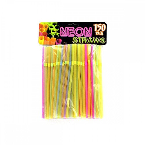 Algopix Similar Product 16 - Kole Neon Bending Straws Party