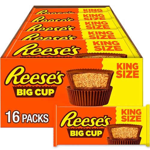 Algopix Similar Product 10 - REESES Big Cup Milk Chocolate King
