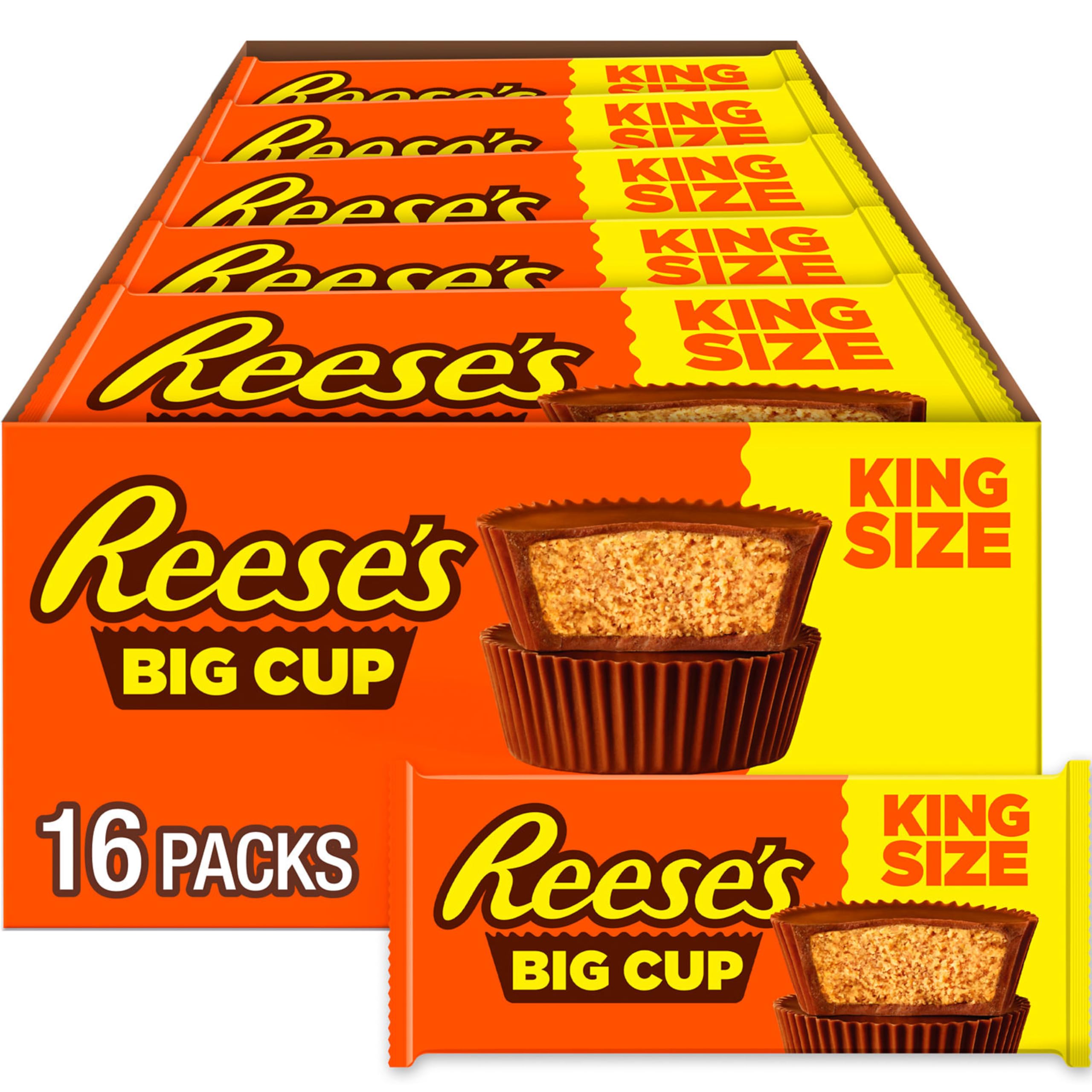 Algopix Similar Product 13 - REESES Big Cup Milk Chocolate King