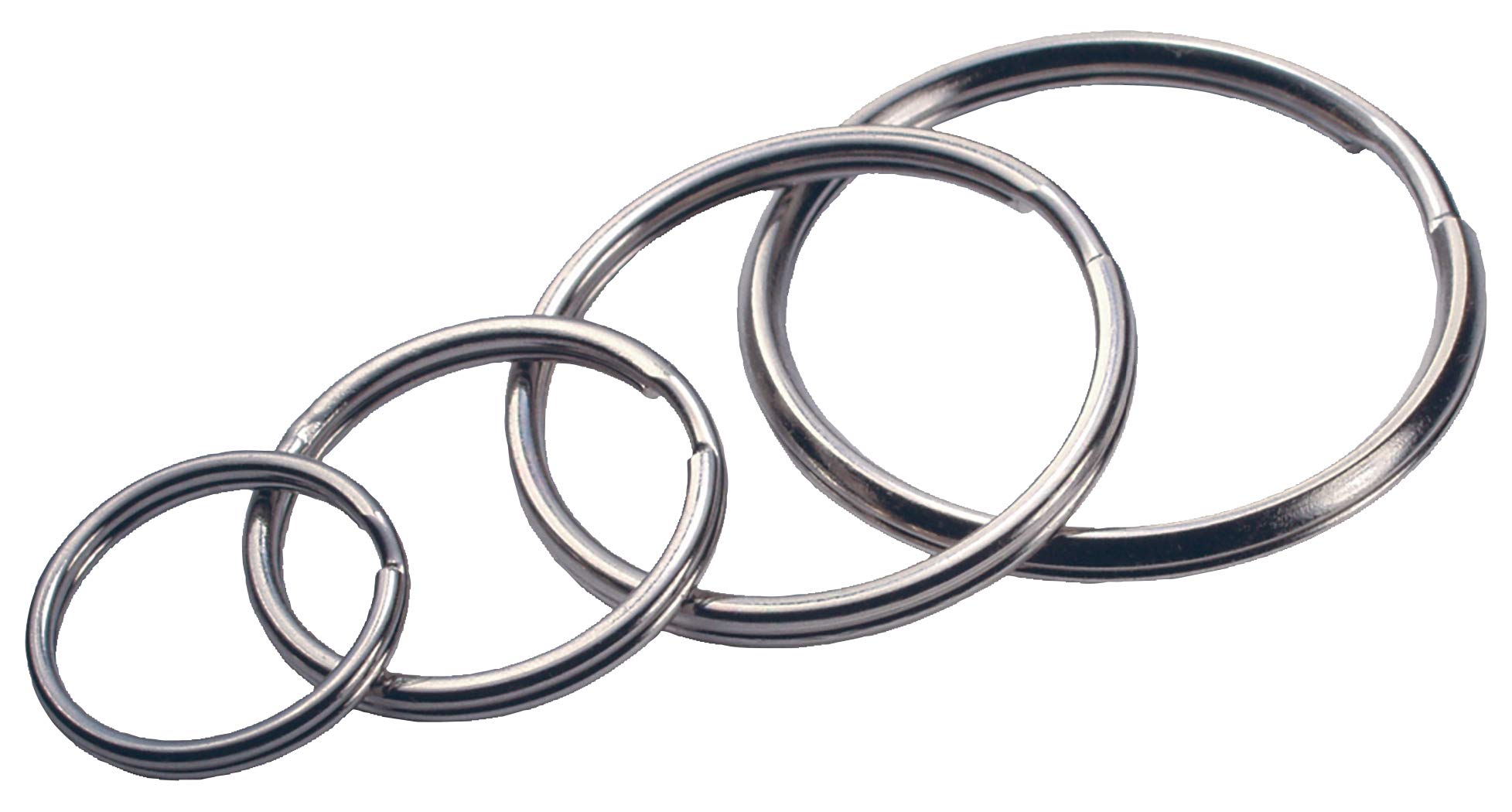 Algopix Similar Product 18 - Hillman 701288 Assorted Split Key Rings