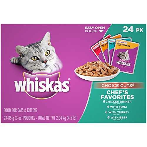 Algopix Similar Product 5 - WHISKAS CHOICE CUTS Chefs Favorites