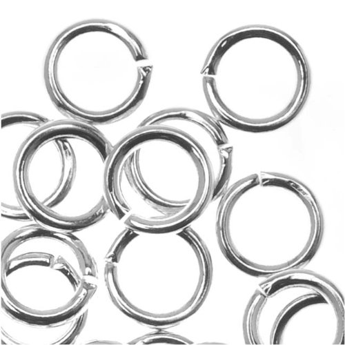 Algopix Similar Product 9 - Beadaholique Silver Plated Open 5mm