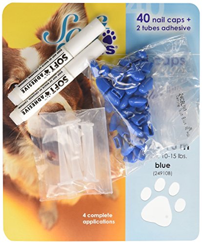 Algopix Similar Product 12 - Soft Claws Canine Dog and Cat Nail Caps