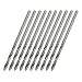 Algopix Similar Product 12 - uxcell 10 x Helix Flute Straight Shank