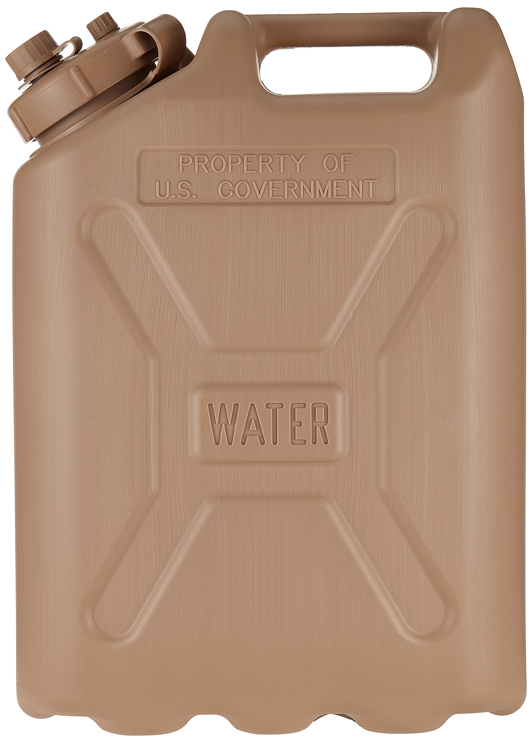 Algopix Similar Product 10 - LCI Plastic Water Can Desert Sand