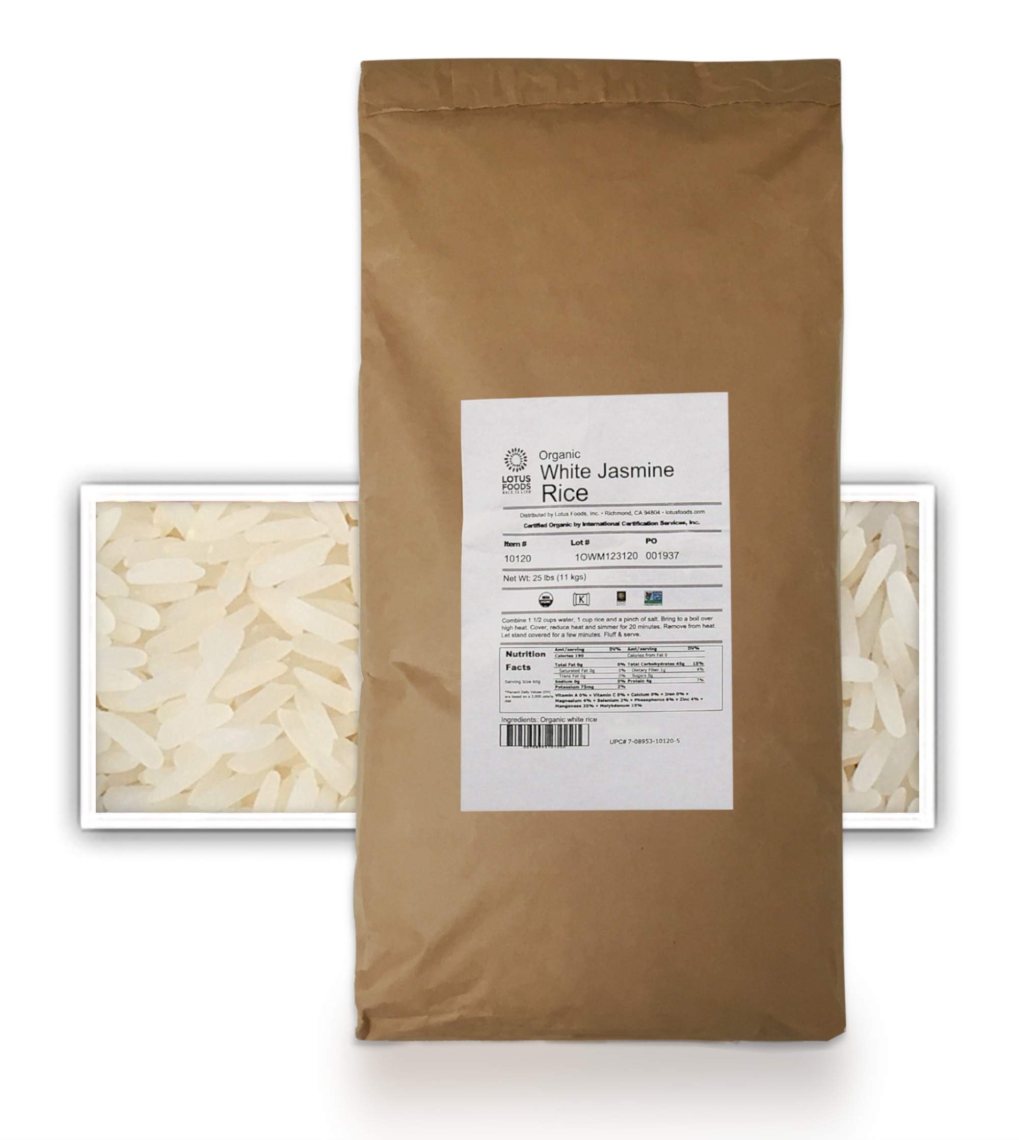 Algopix Similar Product 18 - Lotus Foods Gourmet Organic Jasmine