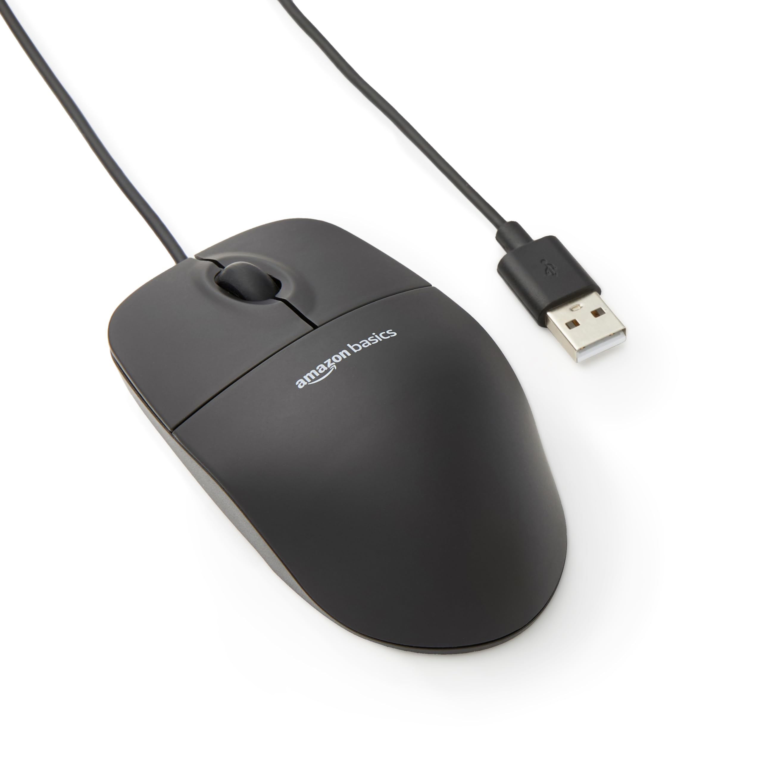 Algopix Similar Product 20 - Amazon Basics 3Button USB Wired Mouse