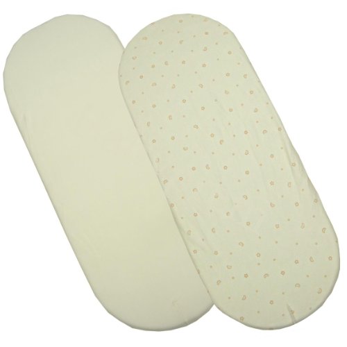 Algopix Similar Product 3 - BabyPrem Pack of 2 Fitted Cotton Moses