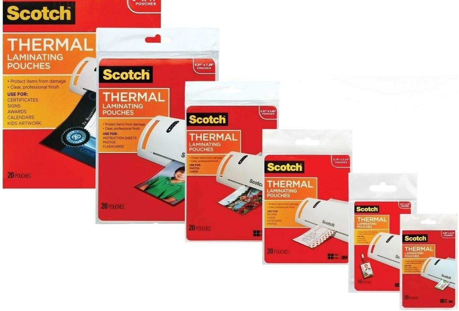 Algopix Similar Product 6 - 3M Laminating Pouch Kit with All