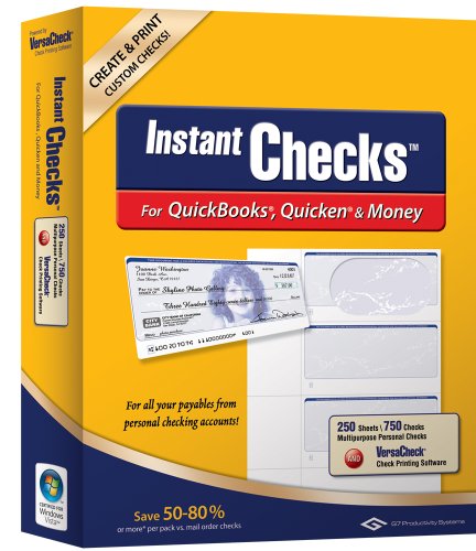 Algopix Similar Product 18 - Instant Checks for QuickBooks Quicken