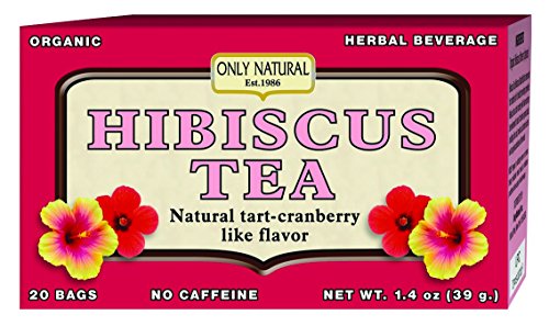 Algopix Similar Product 17 - Only Natural Organic Hibiscus Tea 20