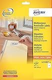 Algopix Similar Product 11 - Avery Removable Adhesive Labels 210 x