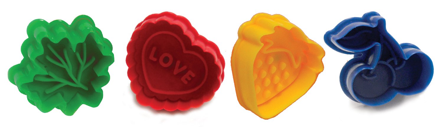 Algopix Similar Product 9 - Norpro Pie Topper Cutters Cookie Stamp