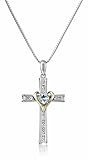 Algopix Similar Product 14 - Sterling Silver and 14k Gold Aquamarine