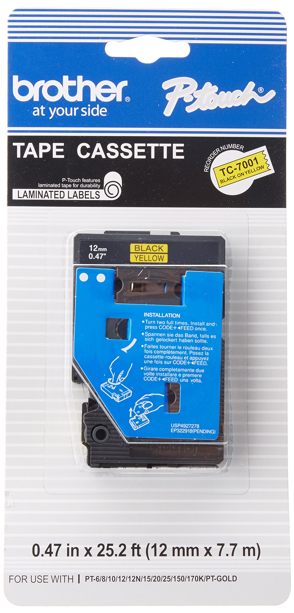 Algopix Similar Product 5 - Brother PTouch TC5001 TC Tape