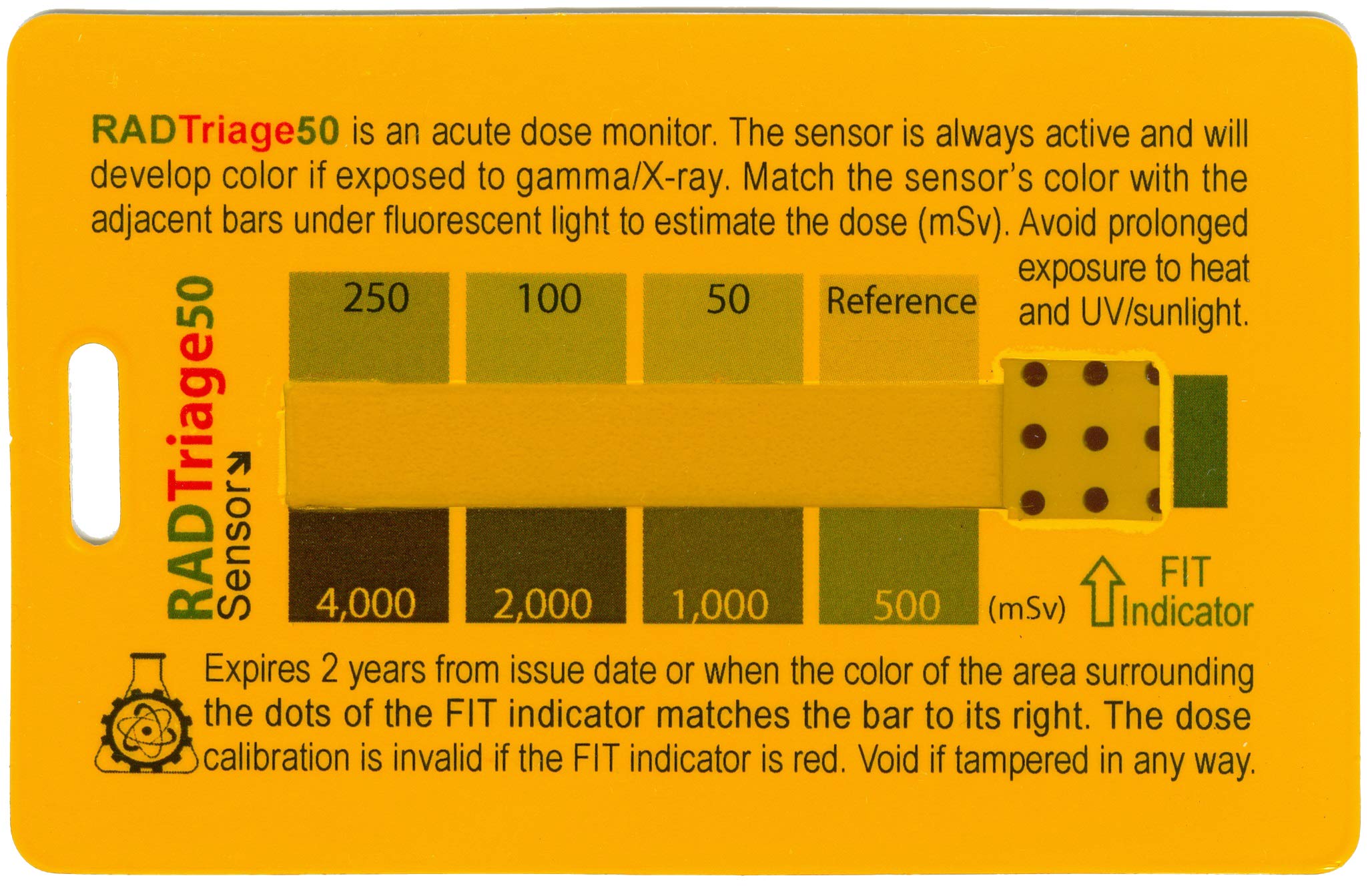 Algopix Similar Product 2 - RADTriage FIT Personal Radiation
