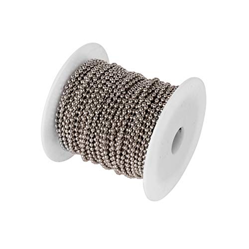 Algopix Similar Product 4 - Ball Chain Number 6 Nickel Plated Ball