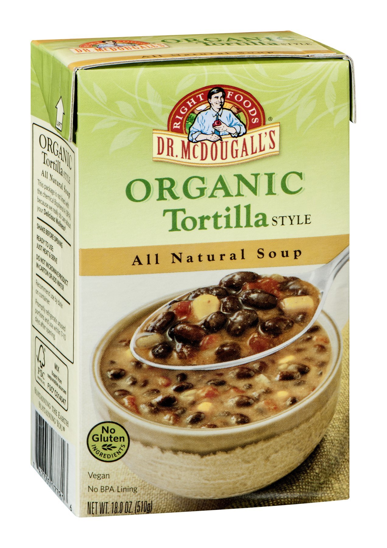 Algopix Similar Product 10 - DR MCDOUGALLS SOUP RTS TORTILLA, 18 OZ12