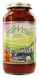 Algopix Similar Product 2 - Organic Ville Organic Pasta Sauce 