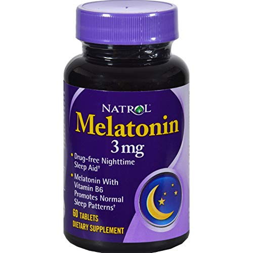 Algopix Similar Product 6 - Natrol Melatonin - 3 mg - 60 Tablets