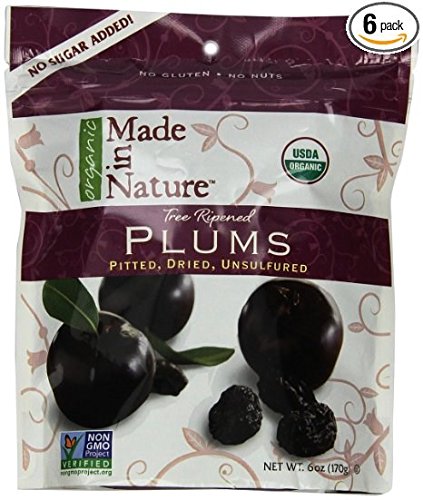 Algopix Similar Product 9 - Made In Nature Organic Plums Pitted