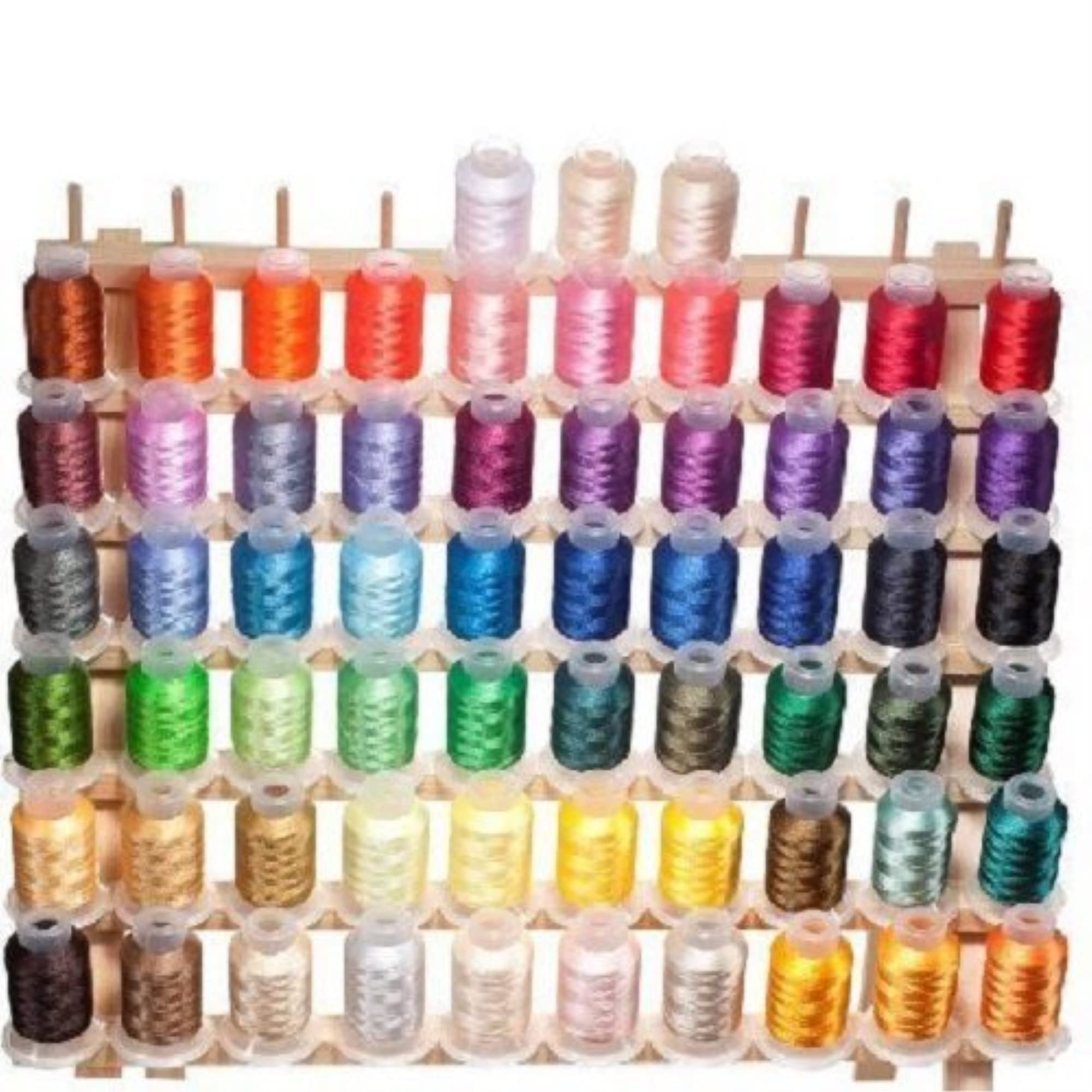 Algopix Similar Product 3 - 63 Brother Colors Embroidery Machine