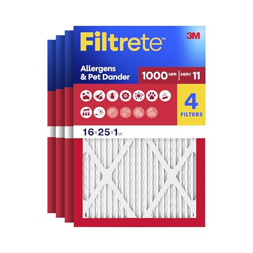 Algopix Similar Product 14 - Filtrete 16x25x1 Air Filter MERV 11