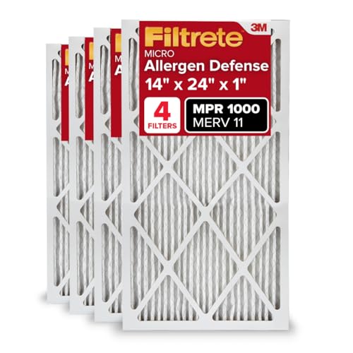 Algopix Similar Product 11 - Filtrete 14x24x1 AC Furnace Air Filter
