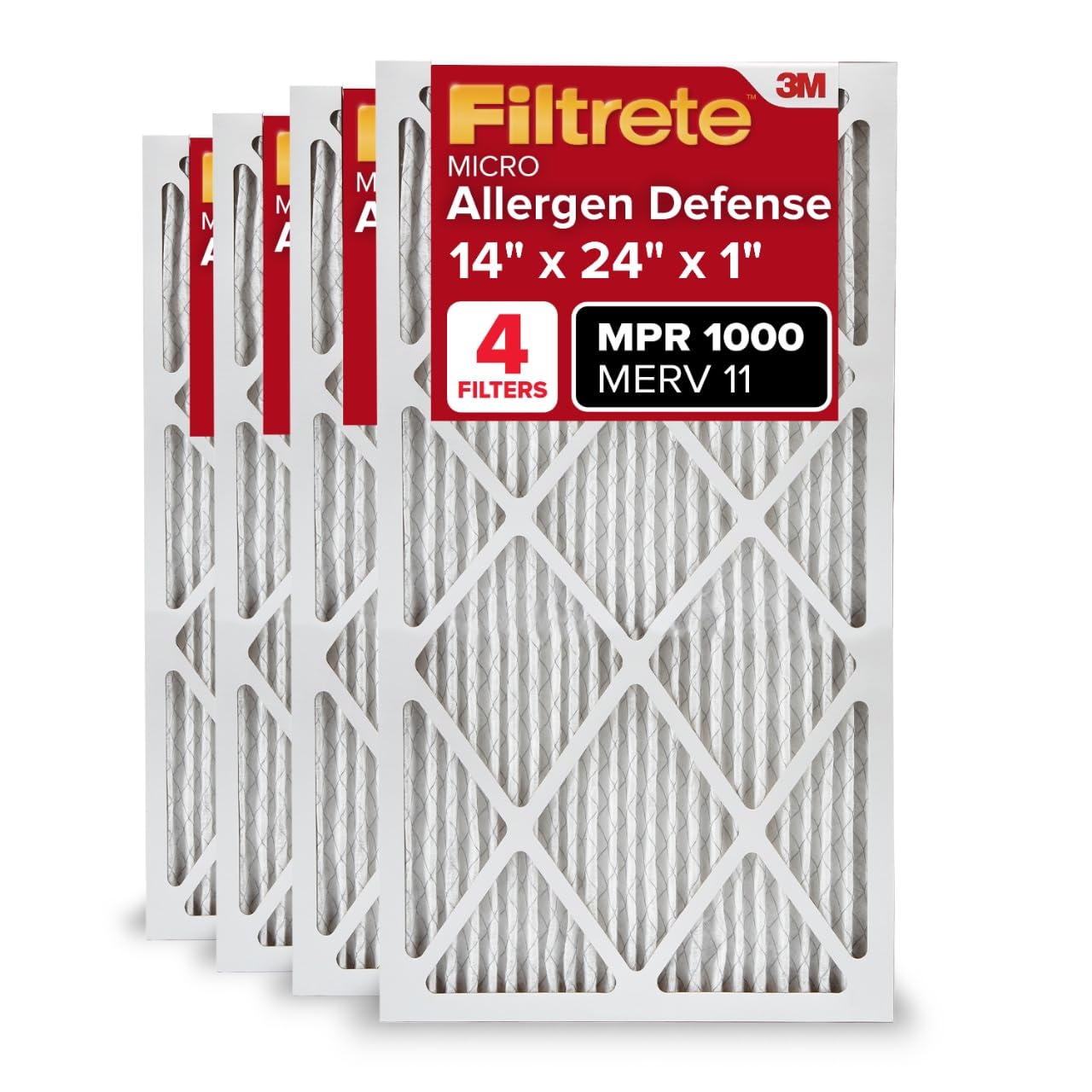 Algopix Similar Product 8 - Filtrete 14x24x1 AC Furnace Air Filter