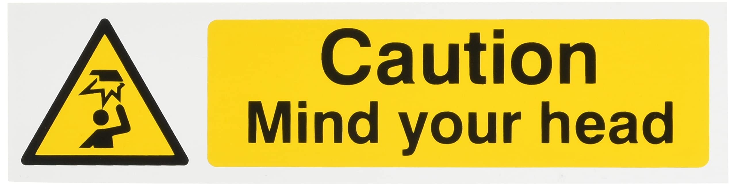 Algopix Similar Product 2 - Scan Caution Mind Your Head  Pvc 200 X
