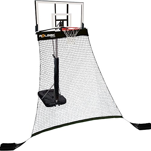 Algopix Similar Product 17 - Rolbak Silver Basketball Return Net