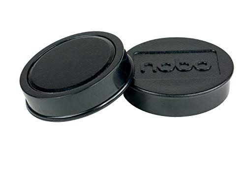 Algopix Similar Product 13 - Nobo Round Plastic Magnets Pack of 4