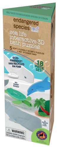 Algopix Similar Product 19 - Endangered Species by Sud Smart 3D Bath