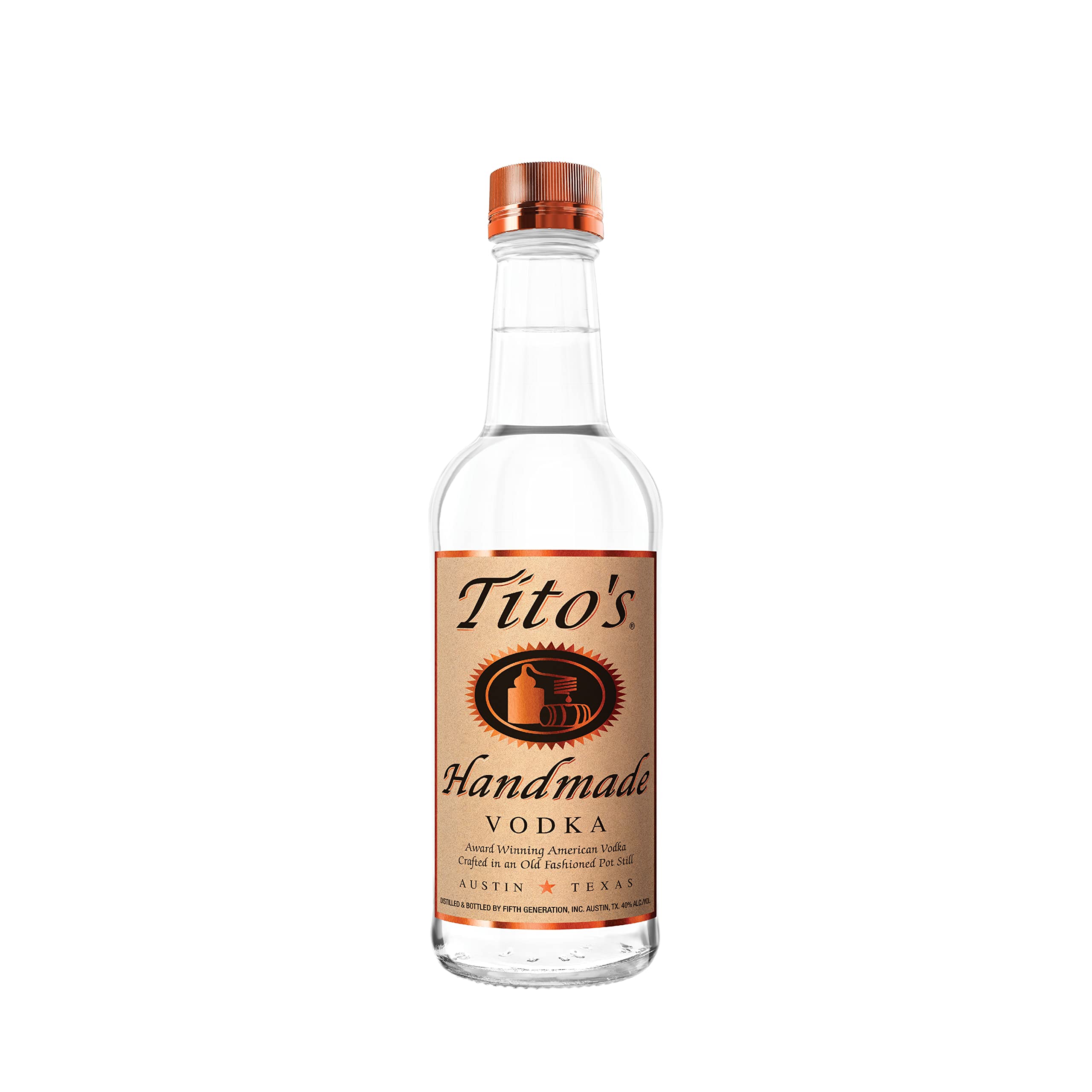 Algopix Similar Product 4 - Tito's Vodka Handmade 80 PR, 375 ml
