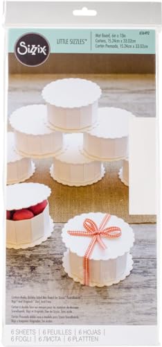 Algopix Similar Product 7 - Sizzix White One Size SurfacezLittle