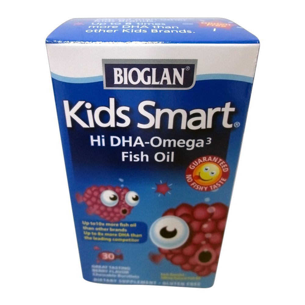Algopix Similar Product 15 - BioGlan Kids Smart Hi DHA Omega3 Fish