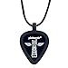 Algopix Similar Product 15 - Pickbandz Necklace Silicone Guitar Pick