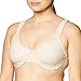 Algopix Similar Product 16 - Olga Women's Sheer Leaves Minimizer Bra