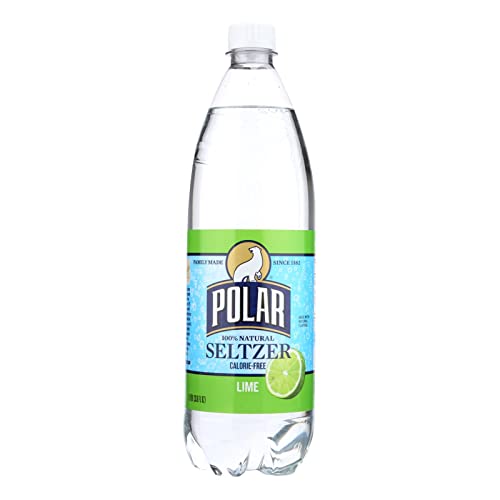 Algopix Similar Product 18 - POLAR BEVERAGES Lime Seltzer, 1 LT