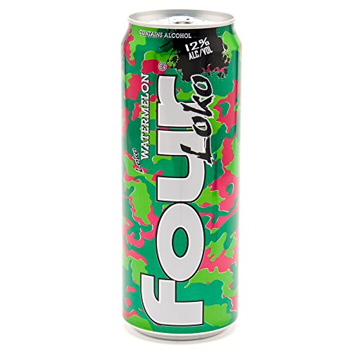 Algopix Similar Product 2 - 4 Loko Watermelon Beer 12% ABV, 23.5 oz